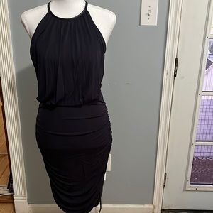 Dark navy blue tight dress size small-extra small